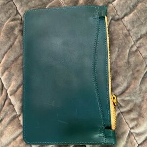 Teal Sseko clutch/wallet
